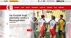Desktop Screenshot of old.slavia.cz